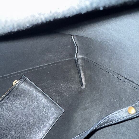 Saint Laurent Shopping Bag East West Tote Smooth Leather - Picture 13 of 14